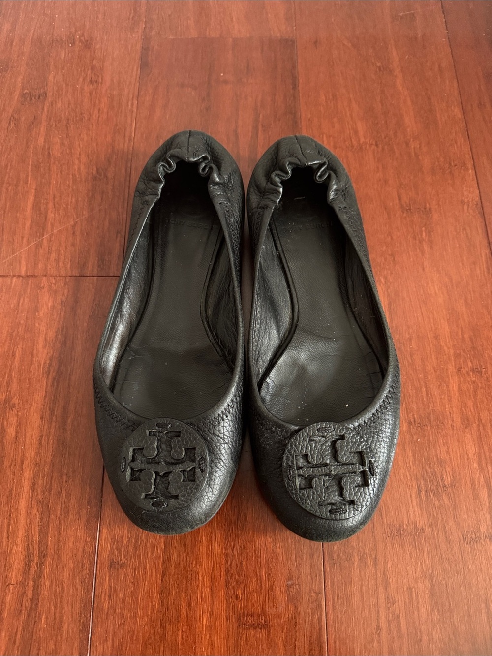 Tory Burch Pebbled Flats